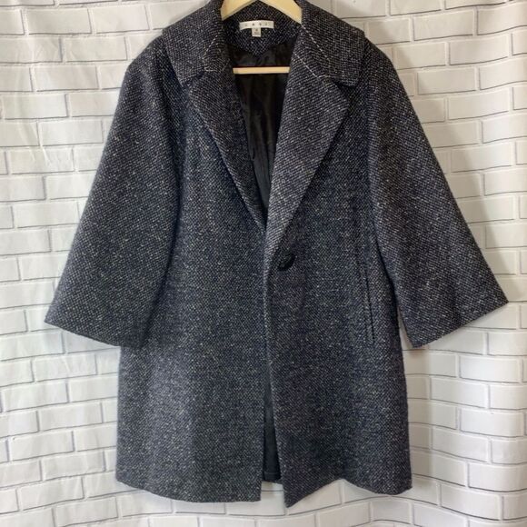 CAbi Jackets & Blazers - Cabi Tweed One Button Coat Style 685 Size S